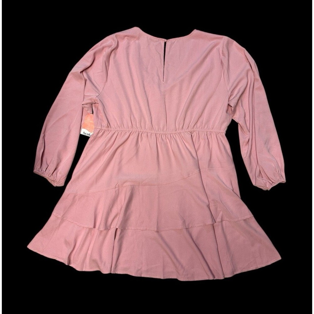 Arula Mauve Pink Womens Size C 3X Mini Dress Style BD6270G-AS New NWT - Picture 9 of 12
